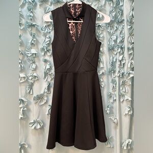 Fun and flirty little black dress